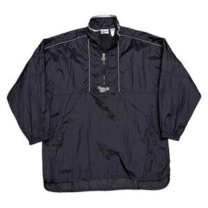 Vintage 90s Reebok Retro Windbreaker Splash Track Bomber Jacket Mens Large